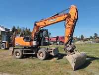 Doosan DX170W  Koparka Dosan DX170W, dwie łyżki, centralne smarowanie