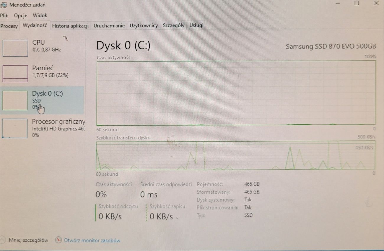 DELL OPTIPLEX 9020 i7 4790 8GB 500Gb SSD