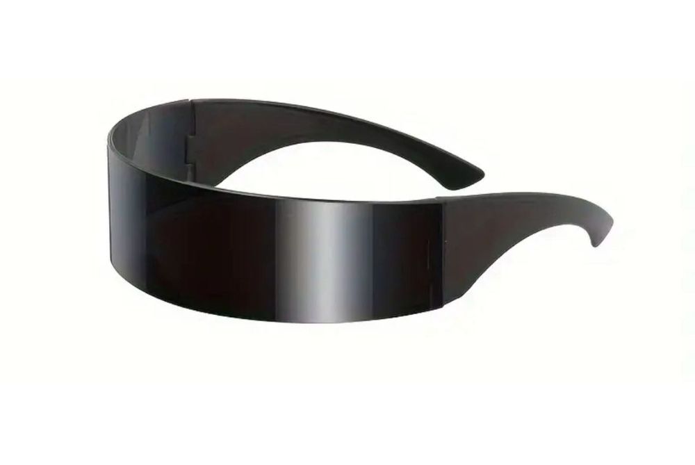 Okulary w stylu cyberpunk na imprezę