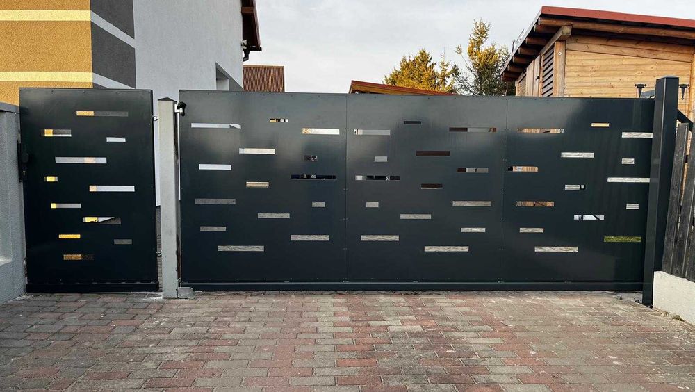 Ogrodzenia, płot, przęsła, bramy, balustrady, poręcze