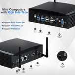 VENOEN WIN11 Pro Mini PC bez wentylatora i5, komputer przemysłowy Core