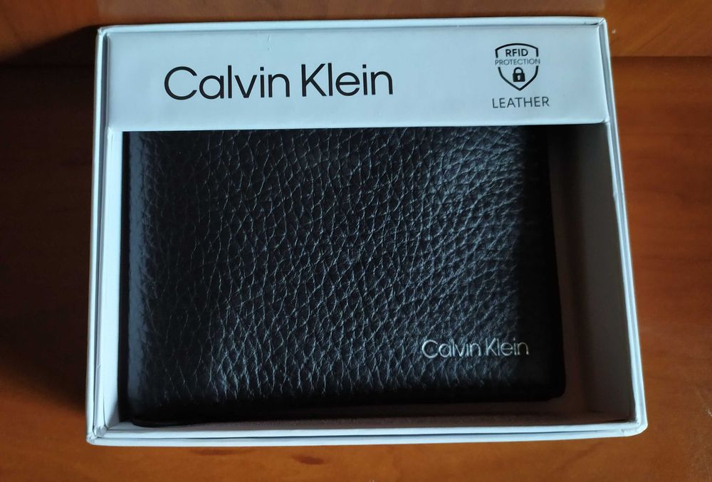 Skórzany carholder portfel Calvin Klein