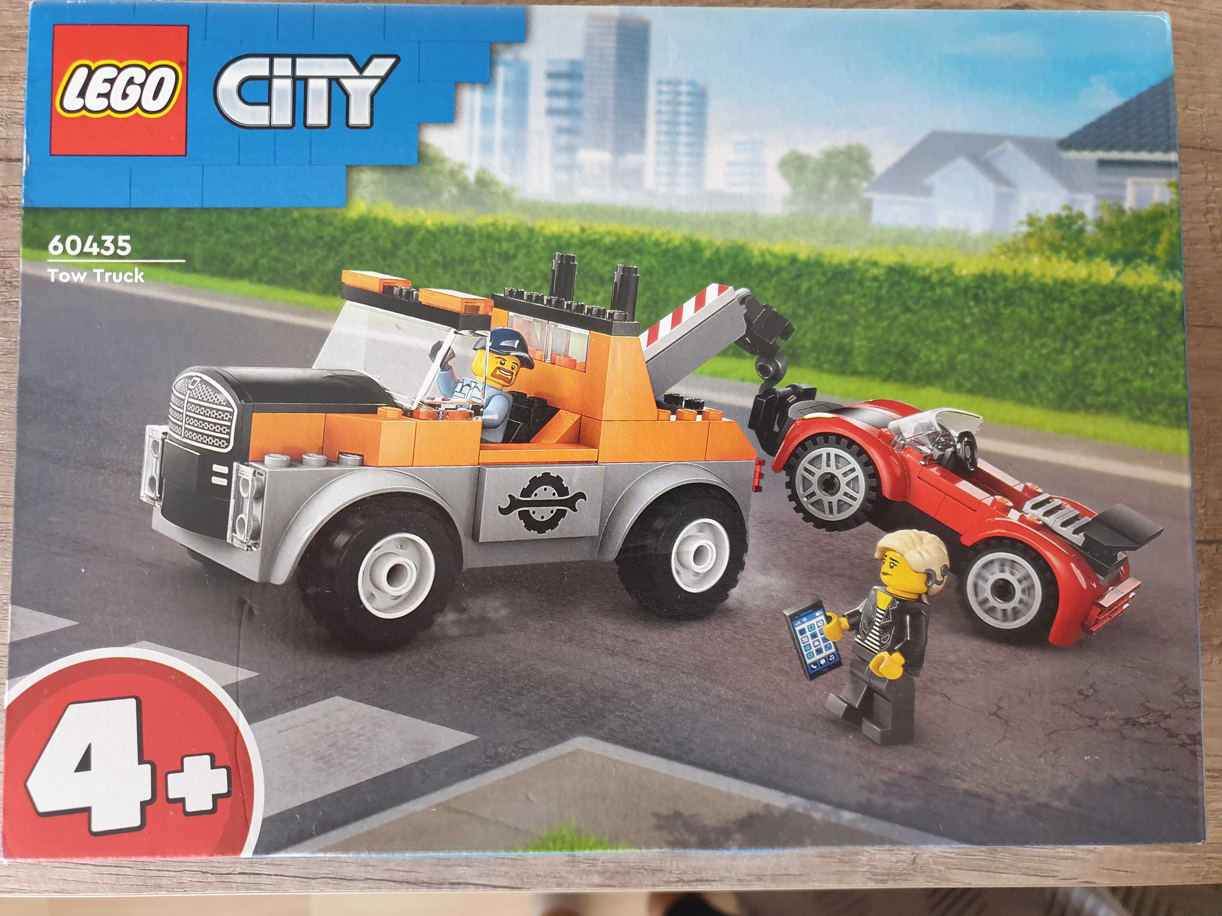 LEGO City, Samochód pomocy drogowej i naprawa sportowego auta, 60435