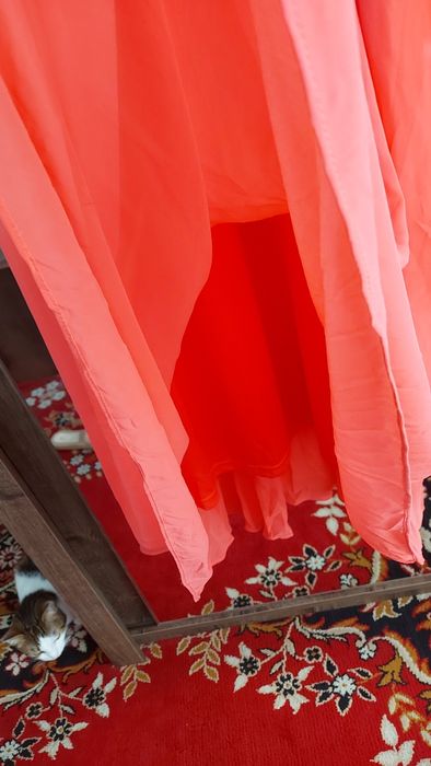 !Piękna suknia na wesele xl/xxl Malinowa