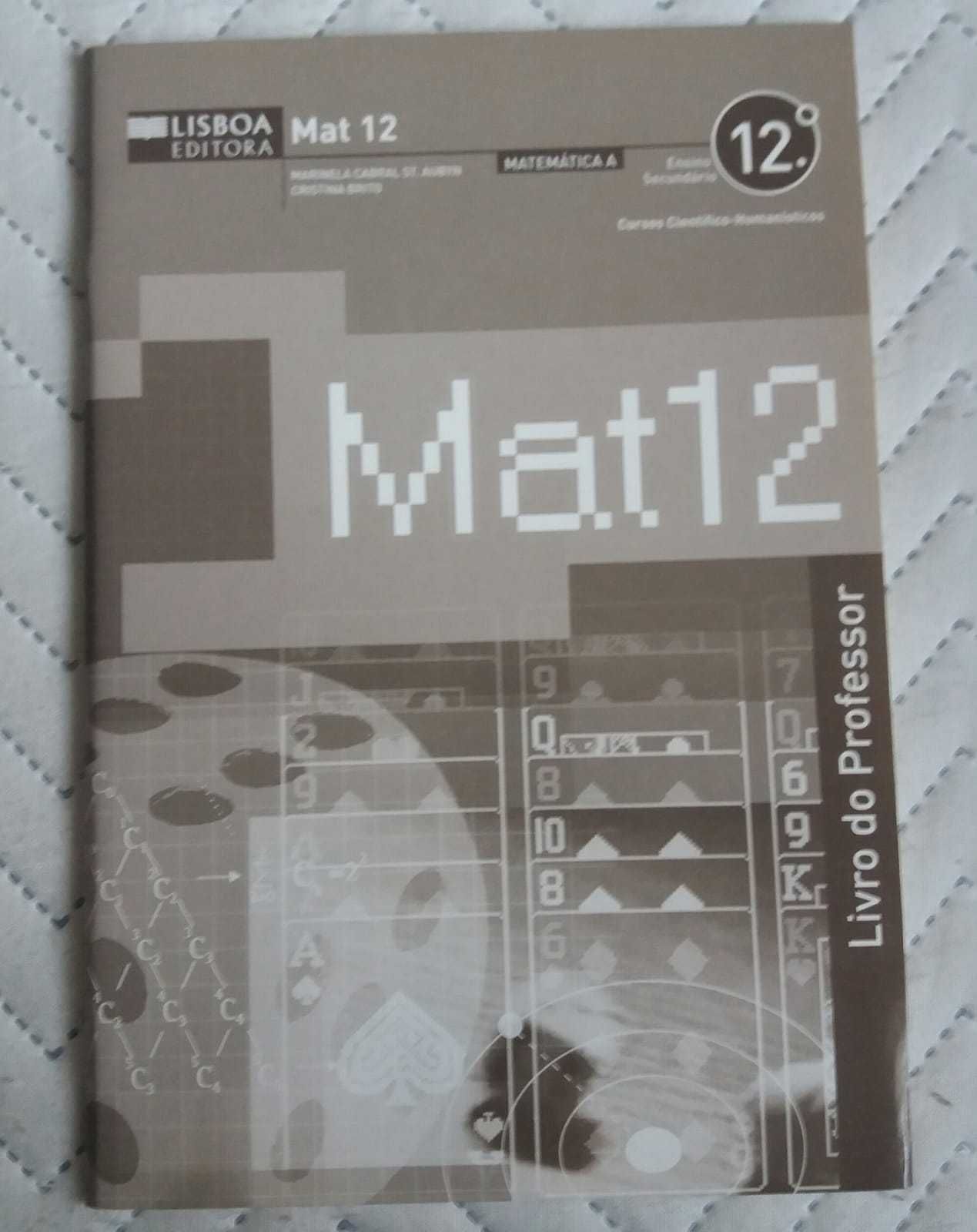 Manuais Mat12 Partes 1, 2 e 3 + Livro do Professor