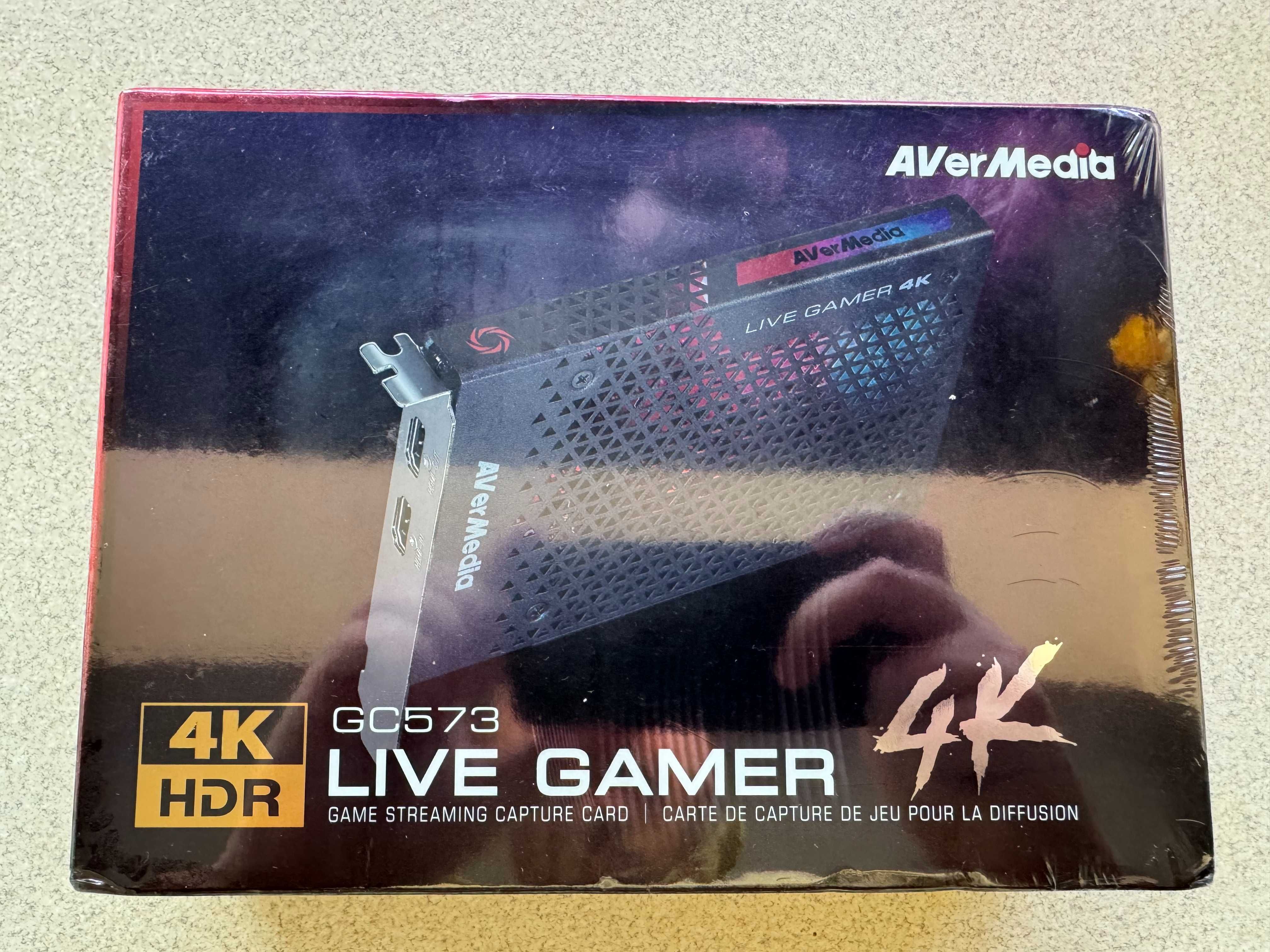 AVerMedia Live Gamer 4K GC573 Карта захоплення відео 4K60 HDR10 Нова