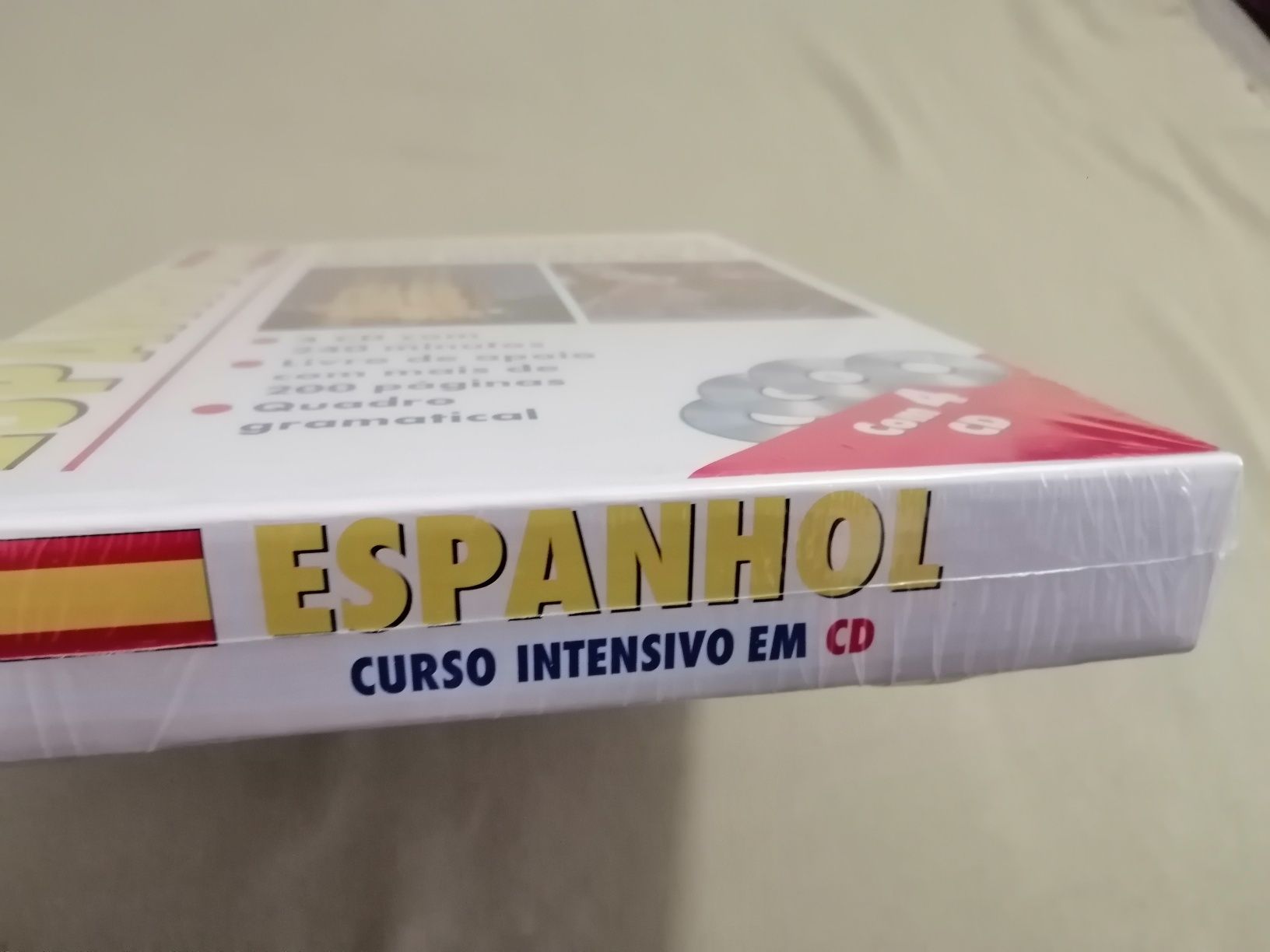 Espanhol, curso intensivo em CD
