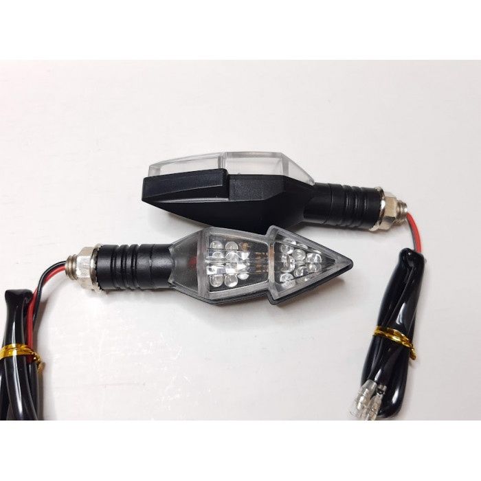 Поворот ДХО габарит мотоцикл скутер мопед самокат ЛЕД мото поворотник