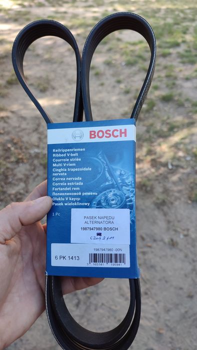 Nowy pasek alternatora 6Pk 1413 Bosch Vectra c