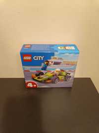 LEGO city zielony samochód wyścigowy