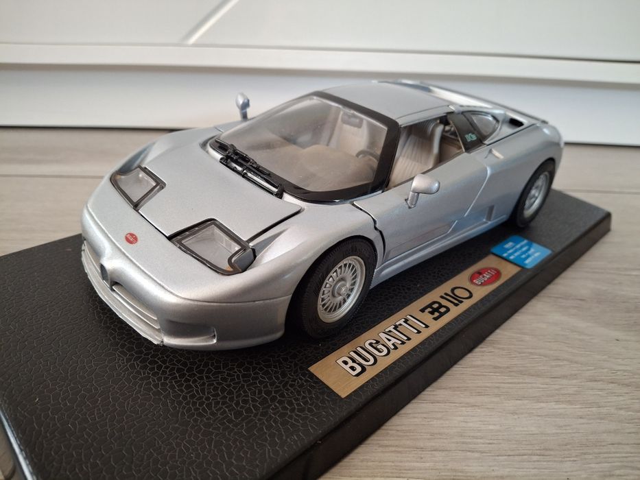 Samochód Kolekcjonerski Bugatti 110 EB 1991 Maisto 1:18