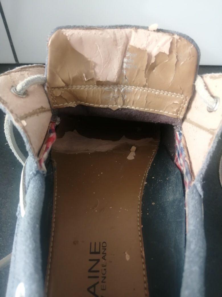 Mokasyny zamszowe buty męskie