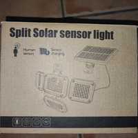 Split solar sensor light