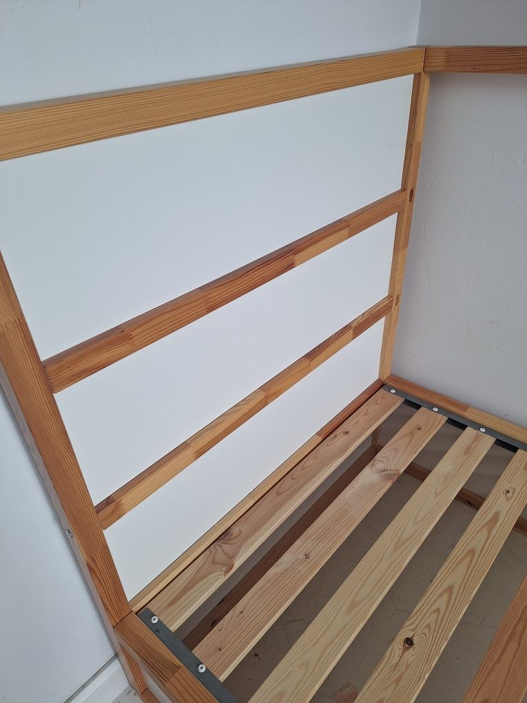 Łóżko IKEA Kura z materacem 90×200cm