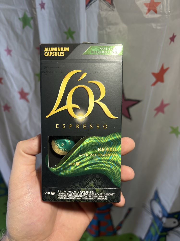 Капсулы Lor льор nespresso brazil