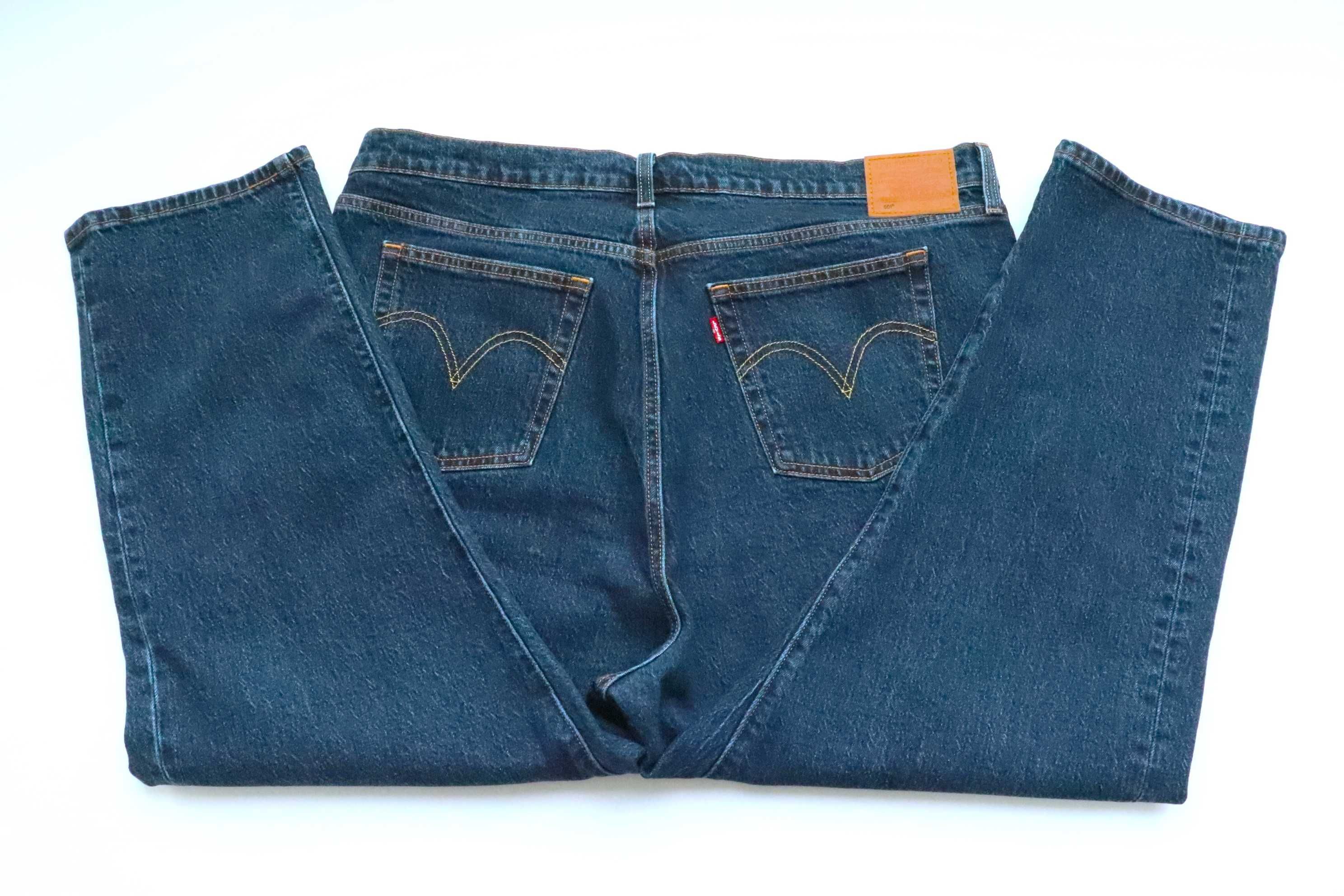 LEVIS 501 W40 L30 męskie spodnie jeansy regular fit nowe XXXXL