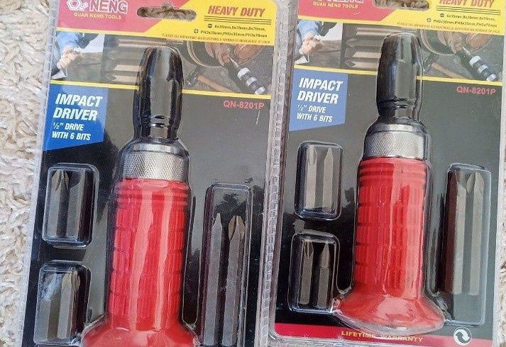 Новая Отвёртка ударная с поворотом для авто