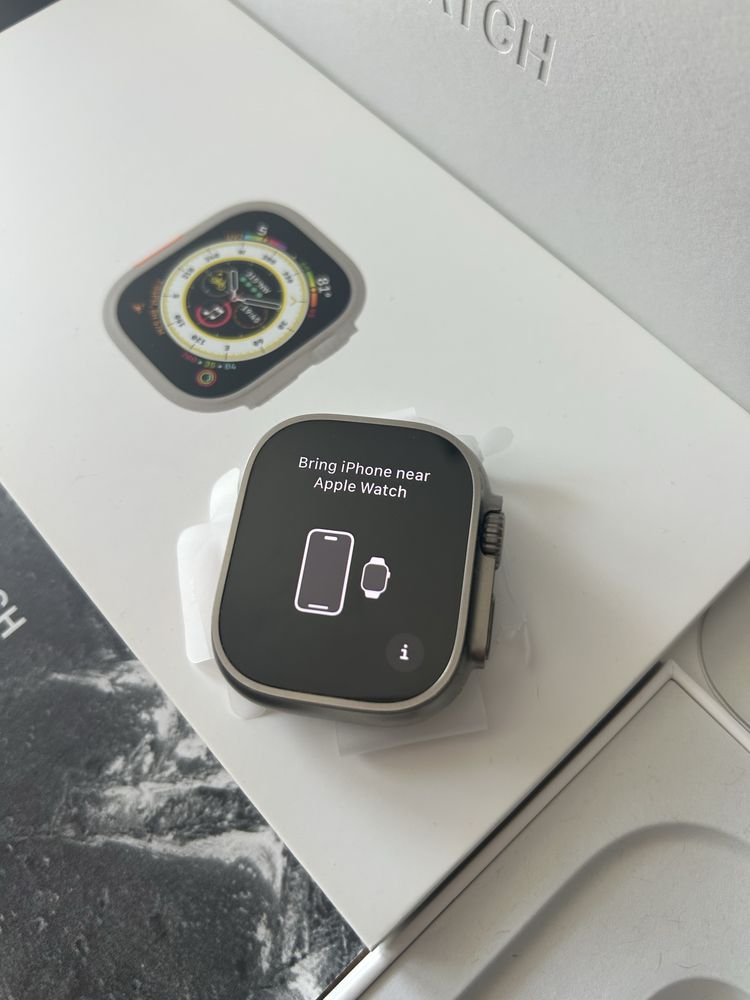 Aplle Watch Ultra GPS+Cellular/A2684/Komplet/Bez Rat/Titanium!