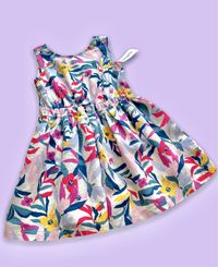Лляне плаття Carters з оригінальною спинкою сукня сарафан 3, 4, 5 р