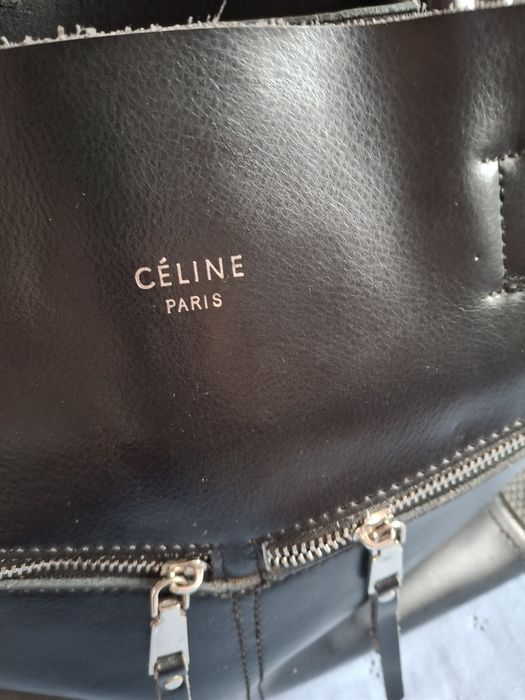 Сумка шкіряна чорного кольору