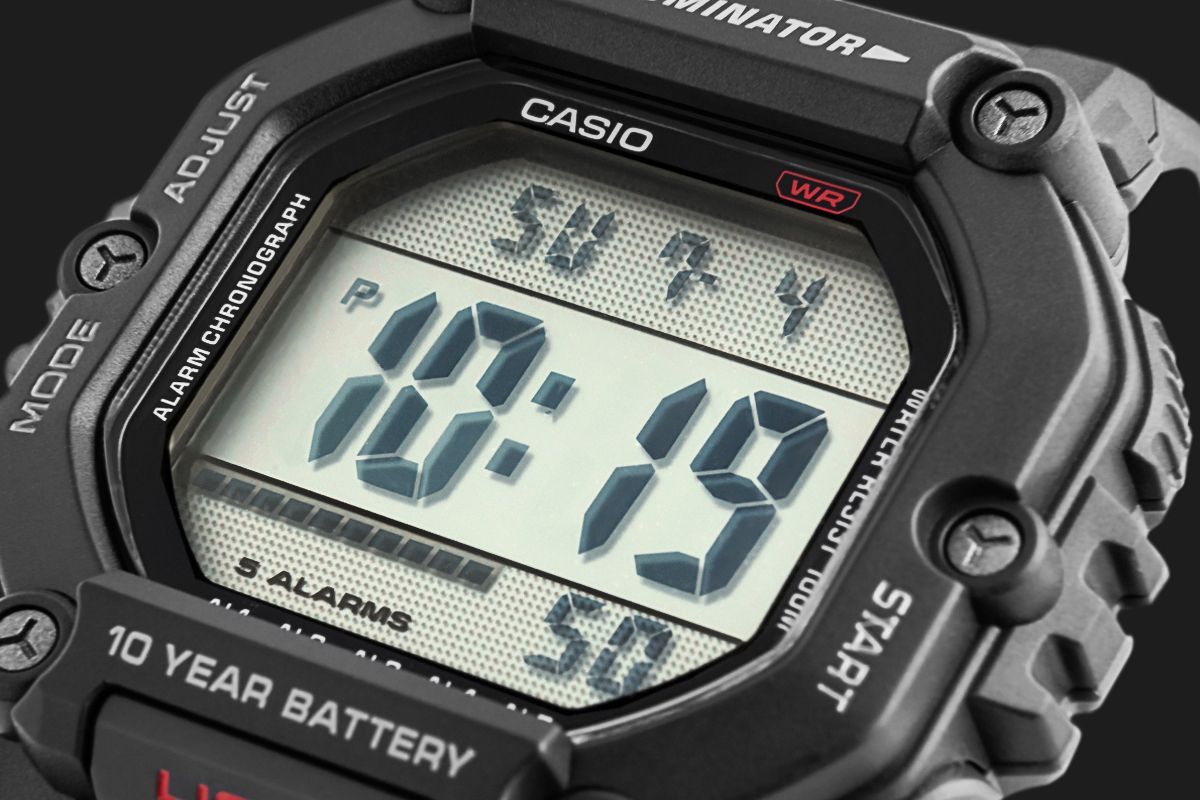 zegarek męski casio ae-1600h-1avdf + box