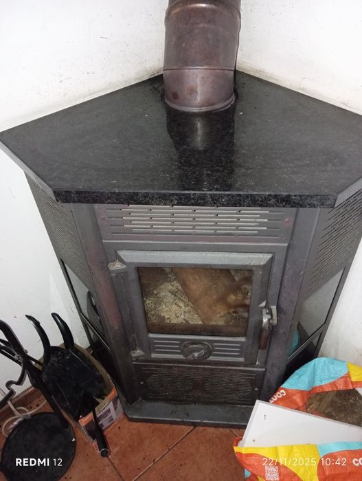 Salamandra a Lenha ventilada