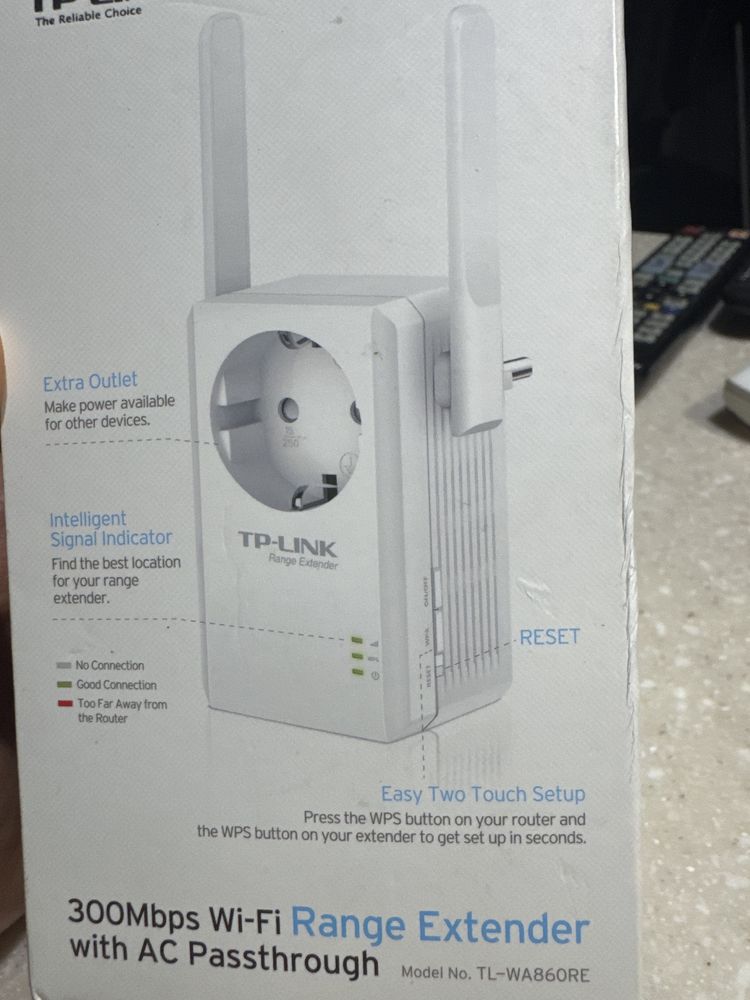 Pетраслятор Тр Link TL- WA860RE v.6.0 N300