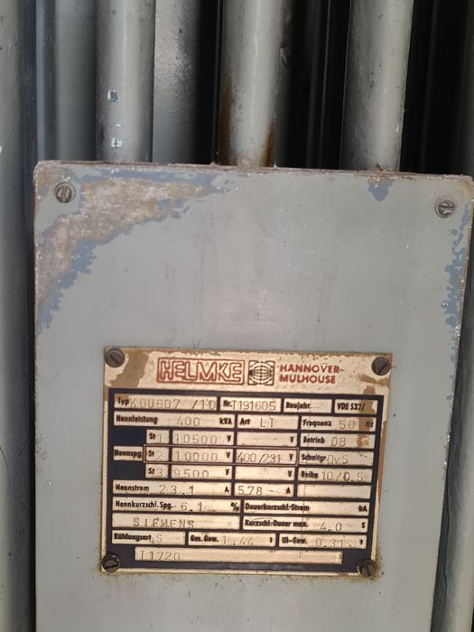 Transformador de potência 400Kva