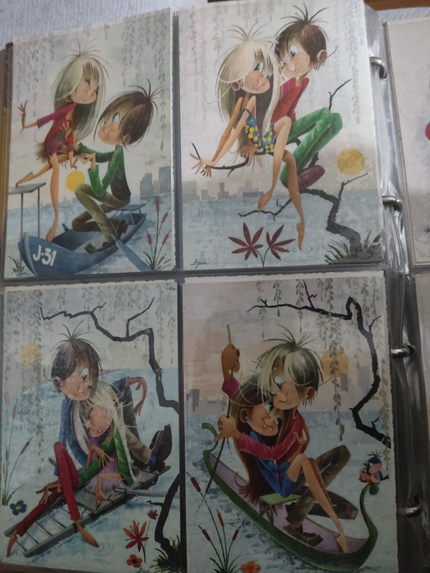 Postais Anos 80 - > 1€ cada 8 postais