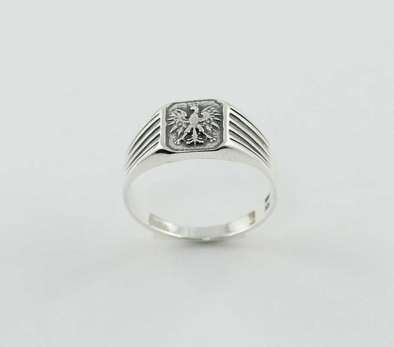 SREBRNY Sygnet Srebro p.925 r. 23