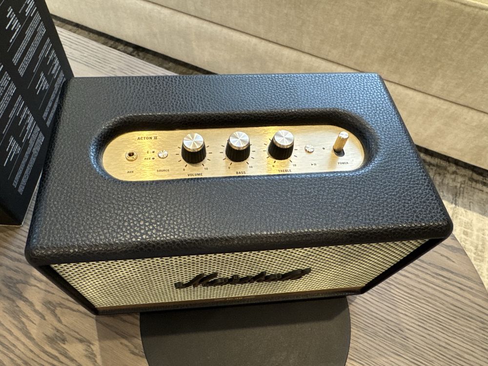 Акустична система Marshall Acton II Bluetooth Black