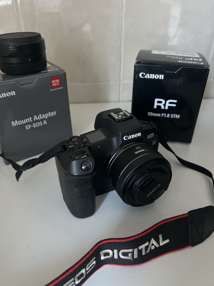 Canon EOS R + RF 50mm f/1.8 STM + Адаптер EF-EOS R