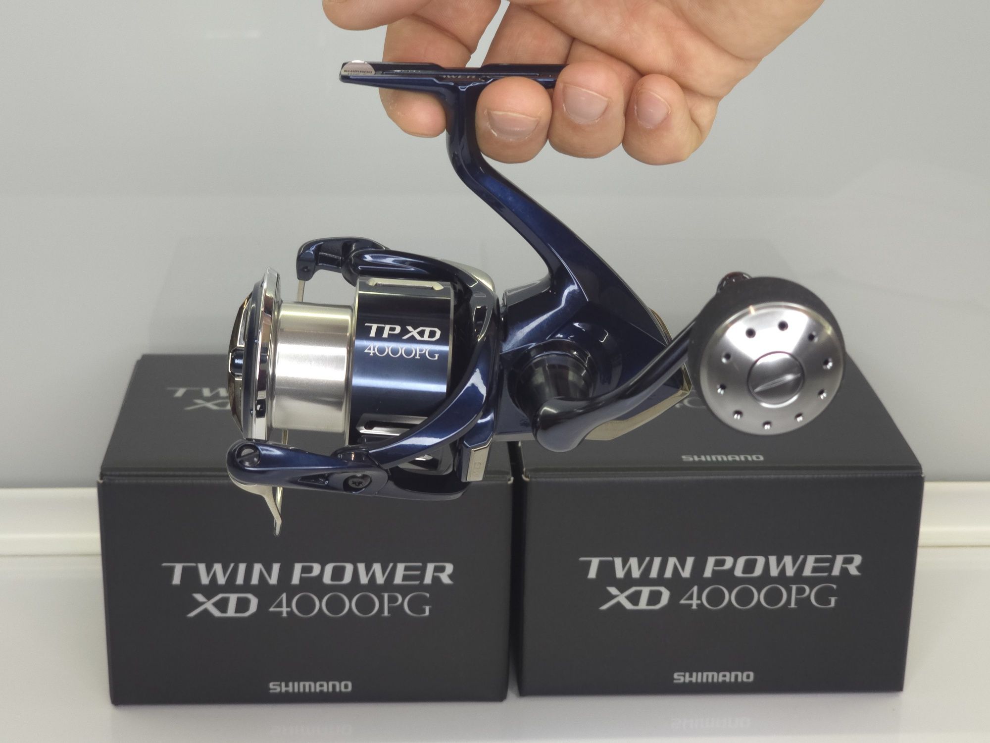 Shimano 21 Twin Power XD 4000PG, Шимано Твін Павер 4000, спінінгова