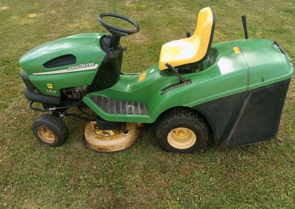 Tekatorek john deere lr135 briggs 13.5km (nie sabo, husqvarna, honda)