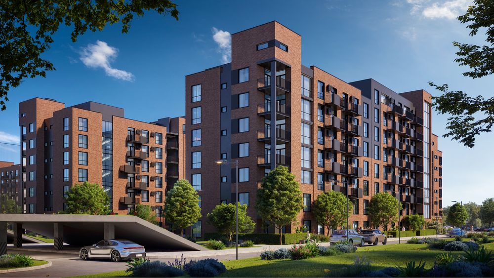 Однокімнатна квартира з патіо в ЖК Royal Town II