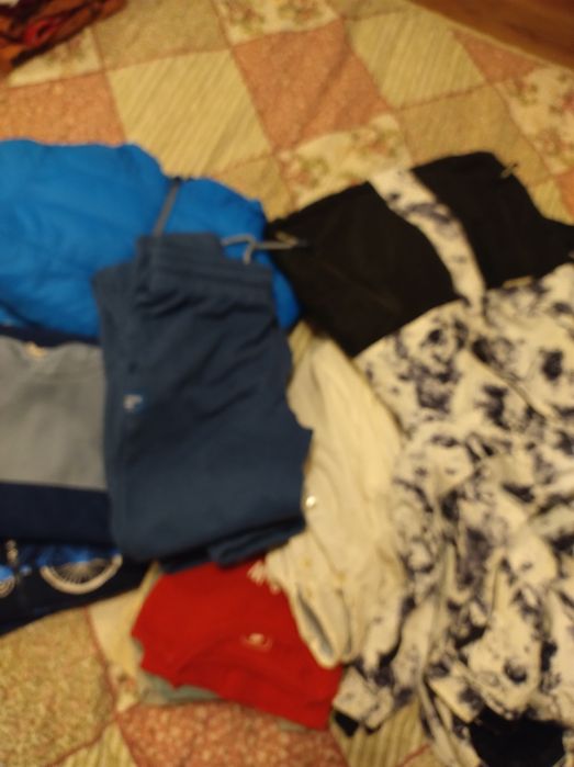 Kurtki zimowe narciarskie dla bliź.plus zestaw ubrań 128