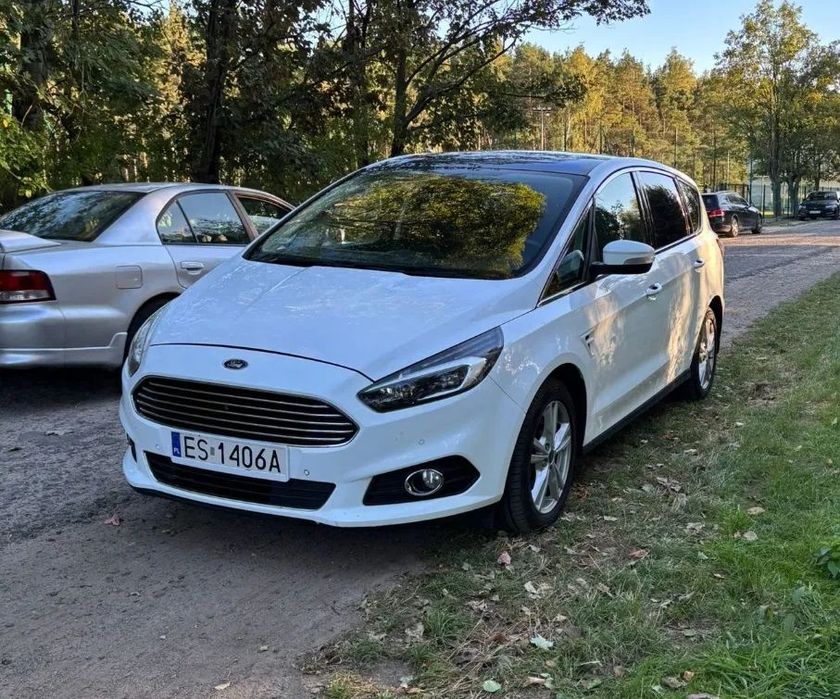 Ford S-Max FORD SMAX 2016 7 OSÓB TITANIUM HAK panorama kamery przód tył video rej