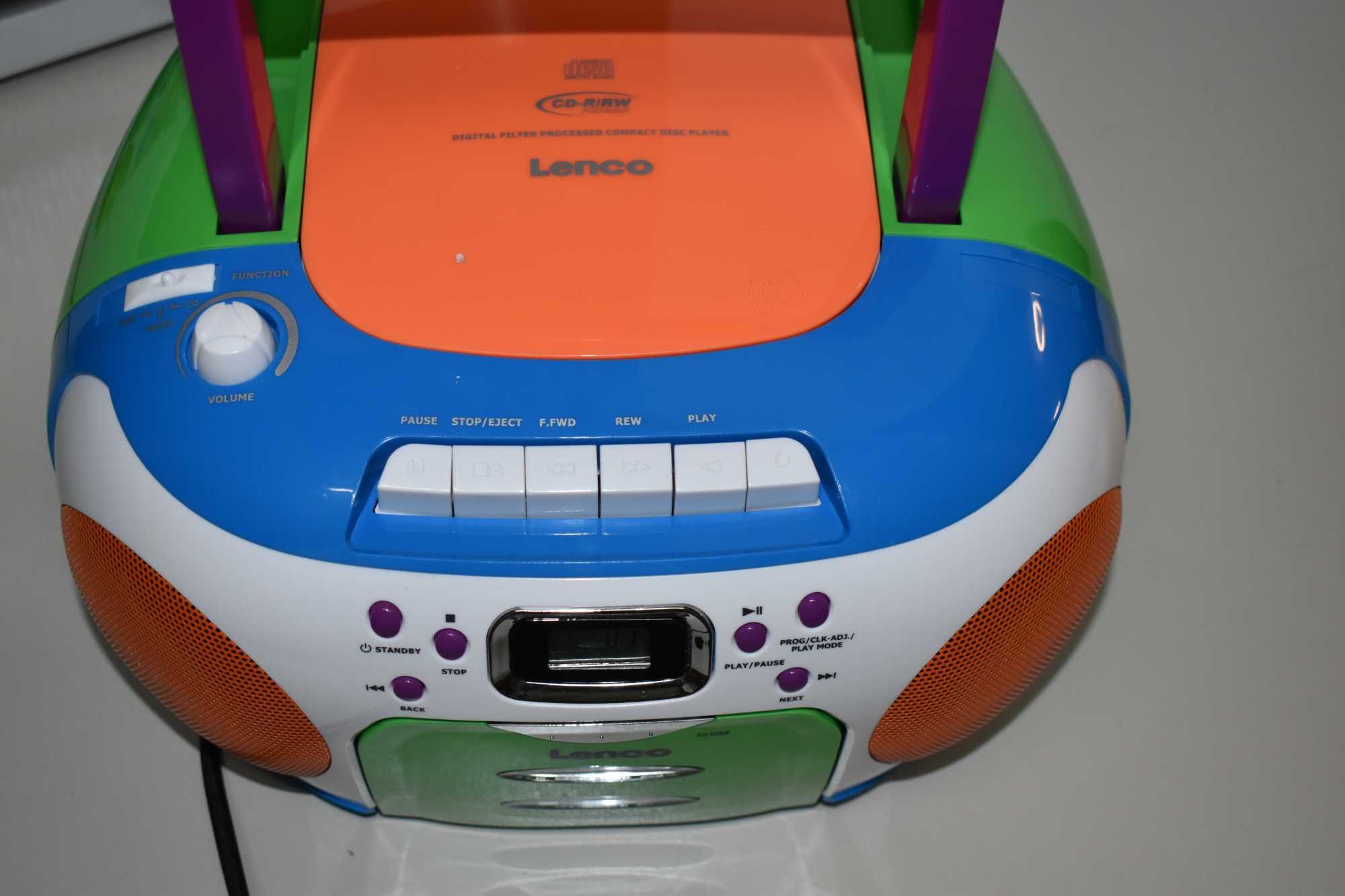 LENCO SCD-971 radio dziecięce –  kasetowe z CD Gwarancja 12 m-cy