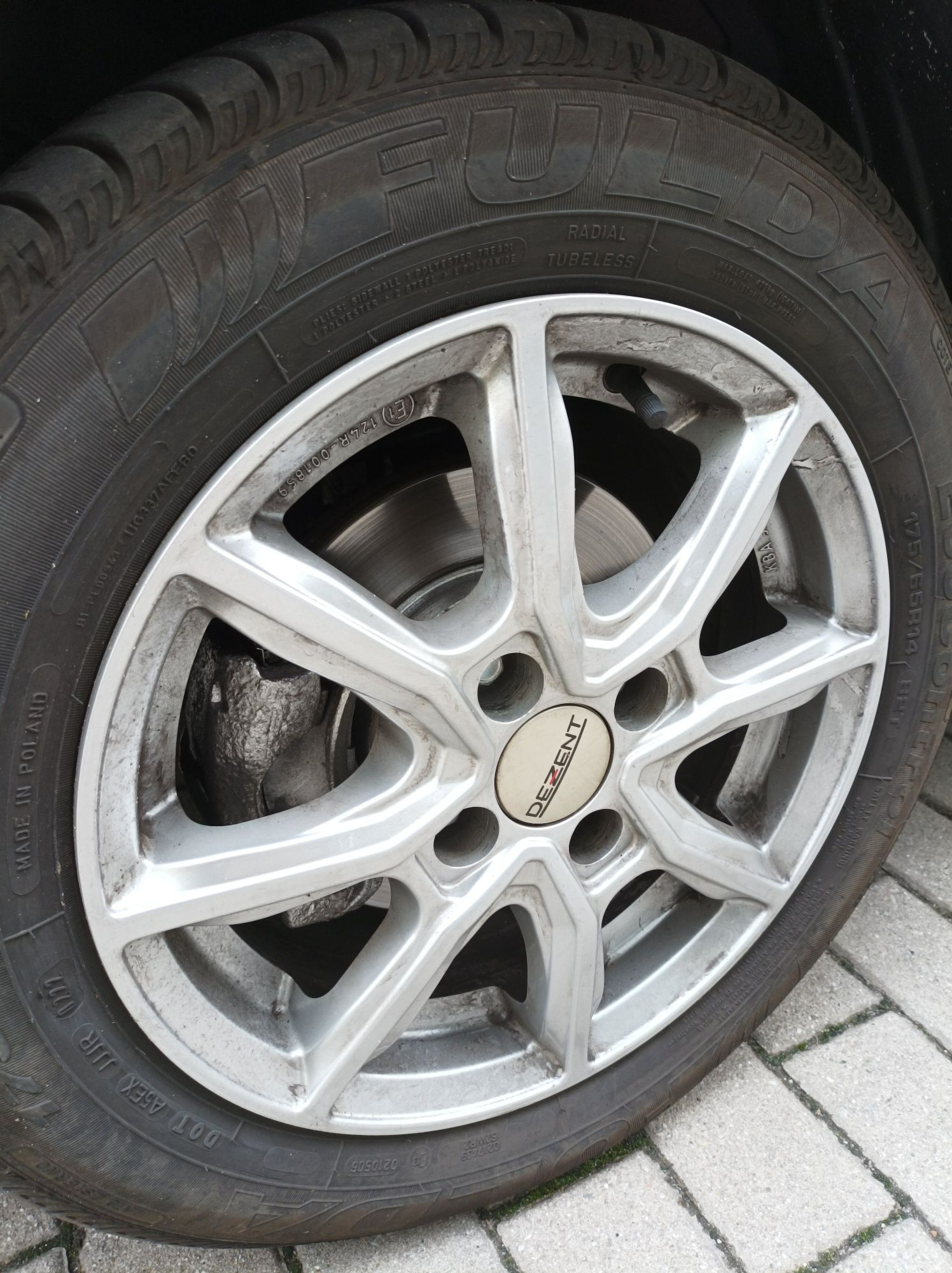 Fiat Panda 1,3jtd multijet nowe opony i felgi aluminiowe