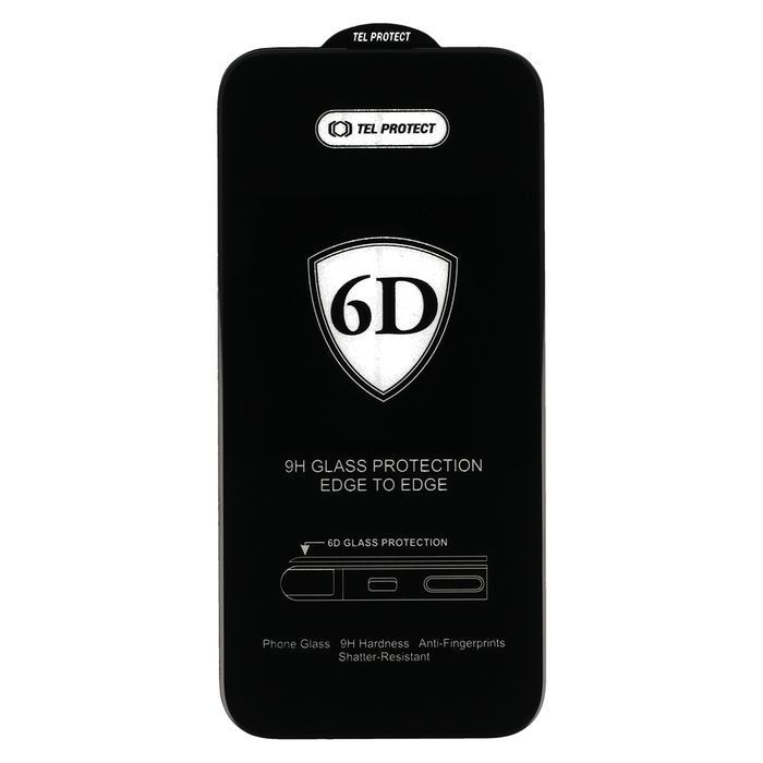 Hartowane szkło Tel Protect Full Glue 6D SAMSUNG Z FOLD 6 czarne