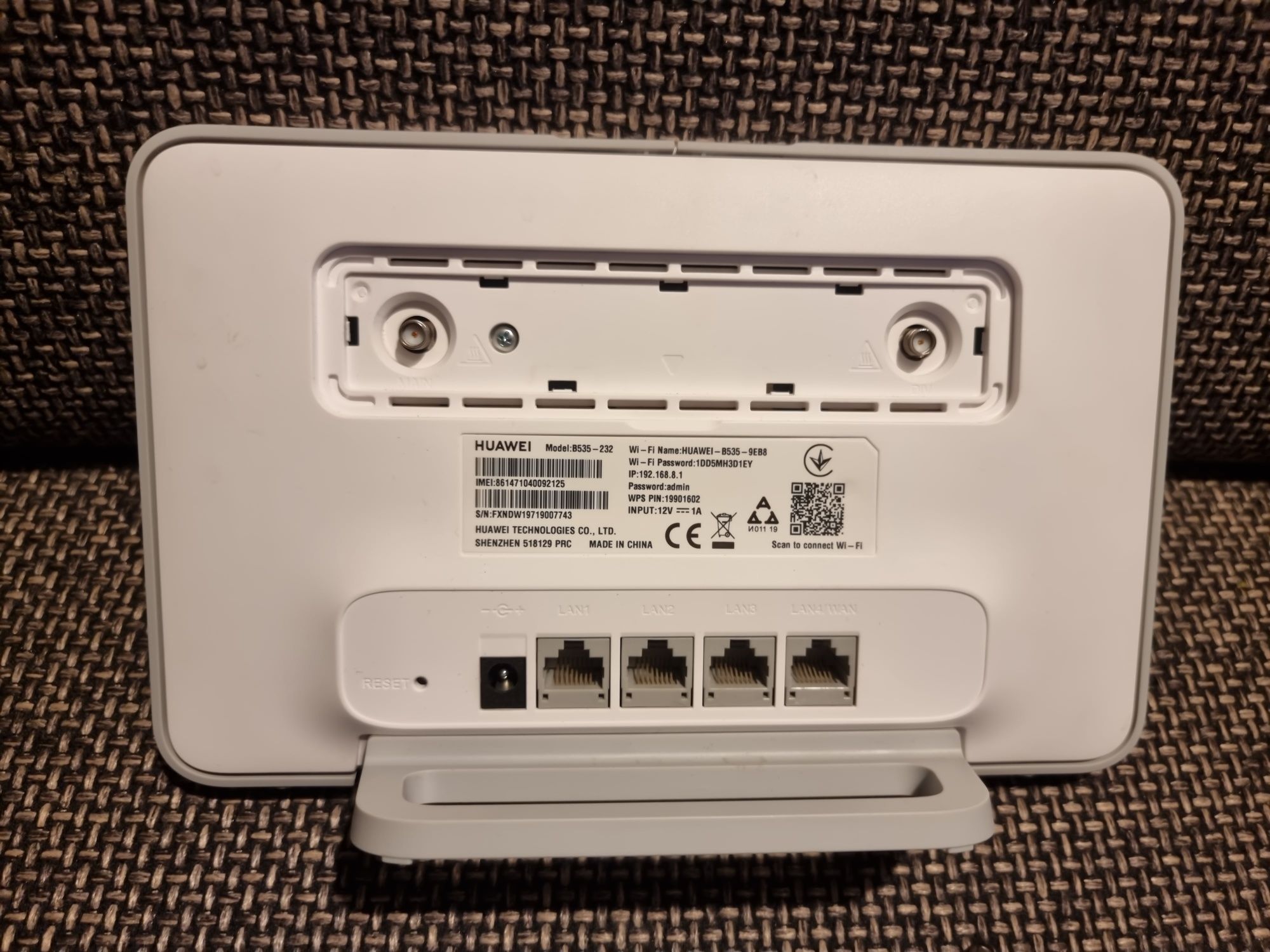 Router na kartę SIM Orange internet bezprzewodowy wifi Huawei B535 LTE
