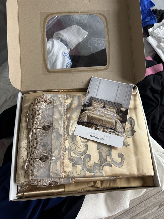 Шикарна постільна білизна розмір ЄВРО| НОВА