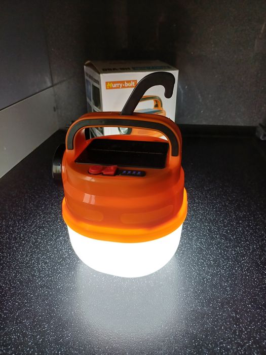 Ліхтар із сонячною панеллю Solar HB-V80 з сонячною панеллю 80W Помаран