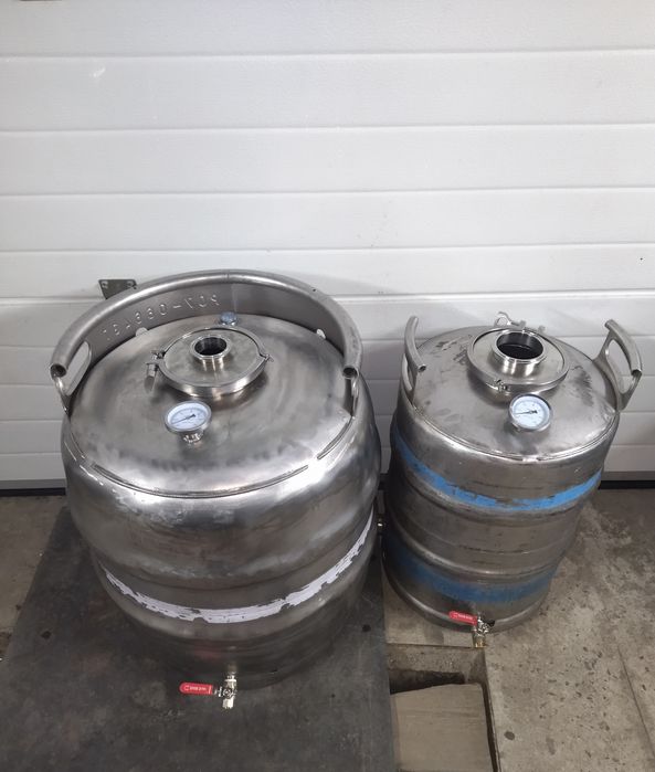 Кега переварена на куб 100