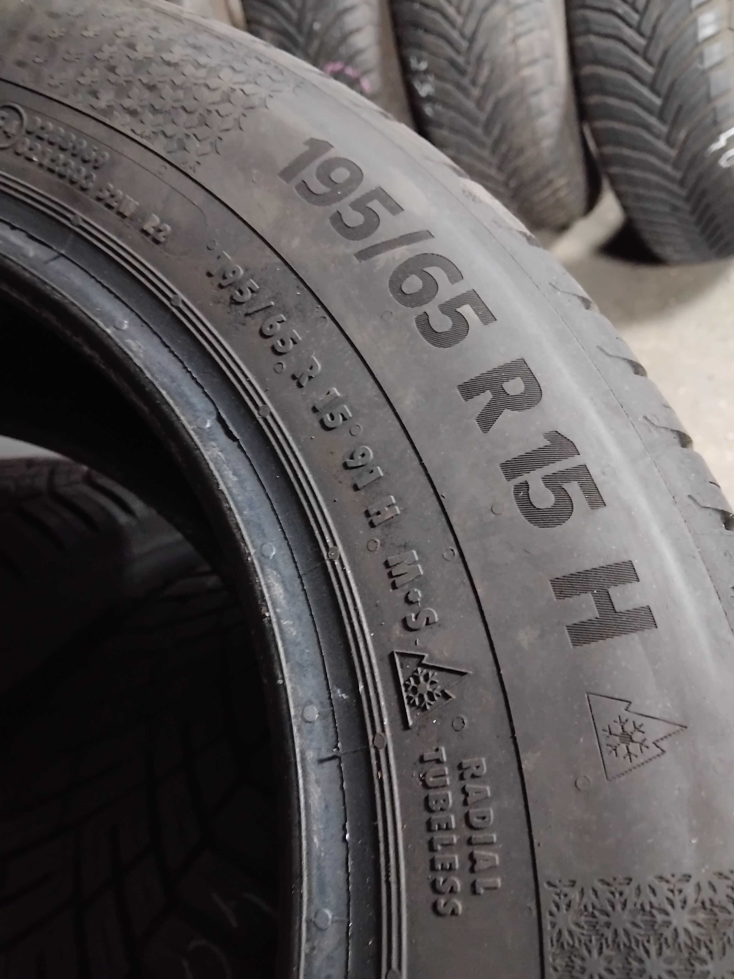 Шини бу 195/65 R15 Continental AllSeason Contact 2 Комплект
