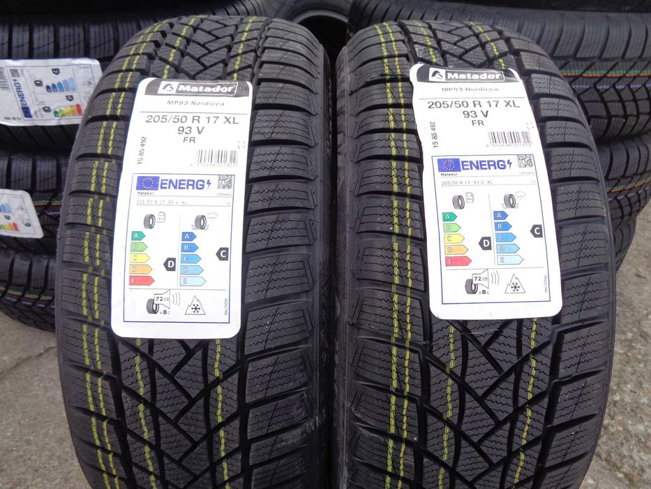 205/50R17 Nowy Model MATADOR MP93 Nordicca - Opony Zimowe , ANDAR