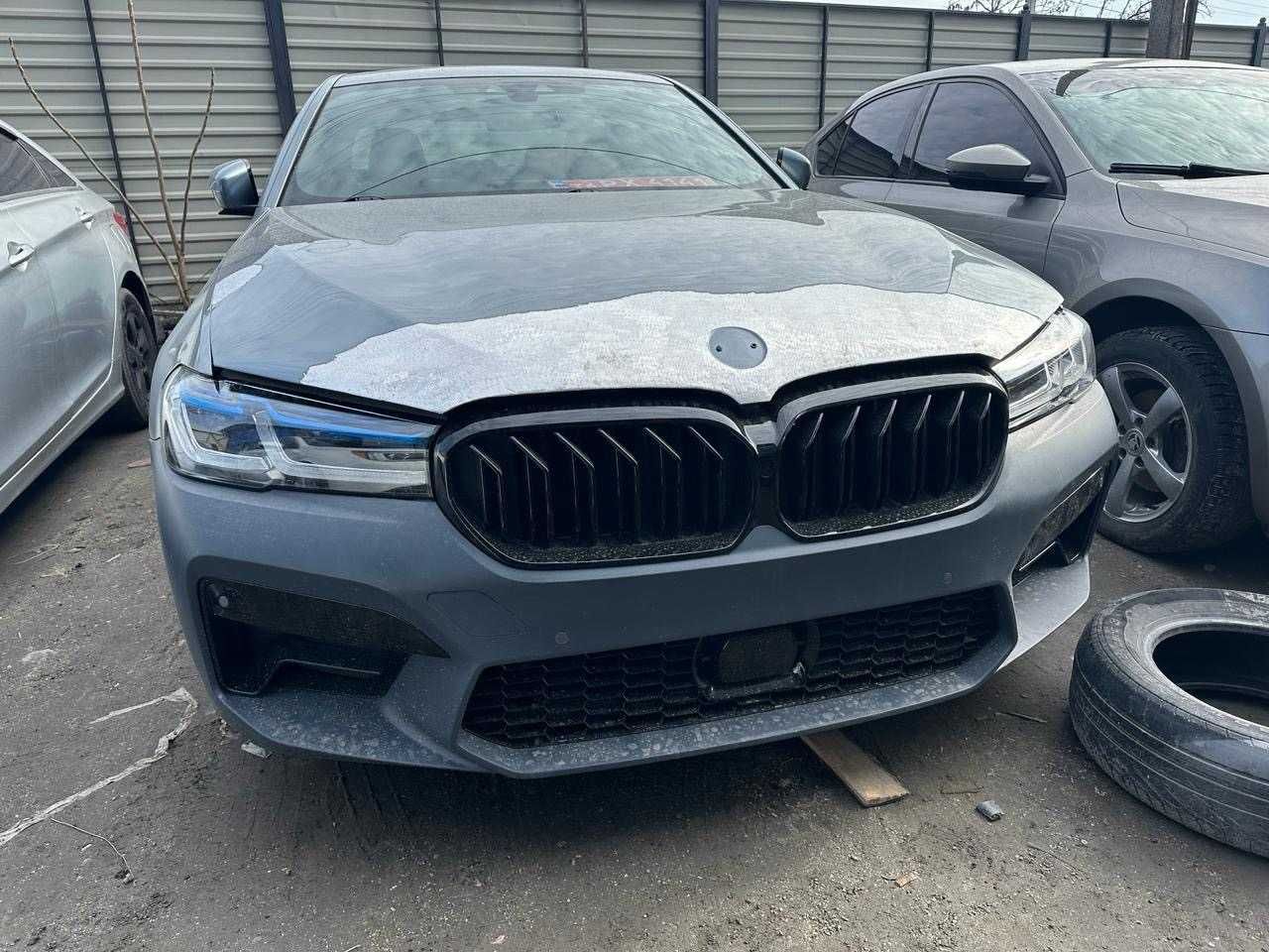 Обвес BMW 5 G30 2020+ бмв Г30 5 бампер пороги фары ноздри стопы фонари