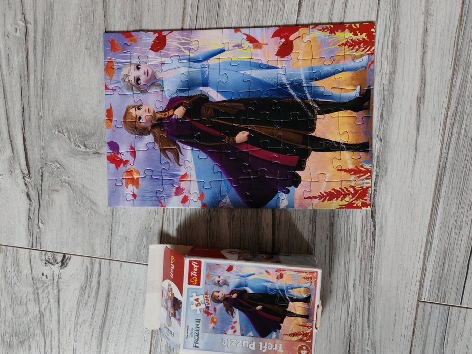 Kraina lodu zegarek, poszewka, rękawki do pływania, puzzle, książki