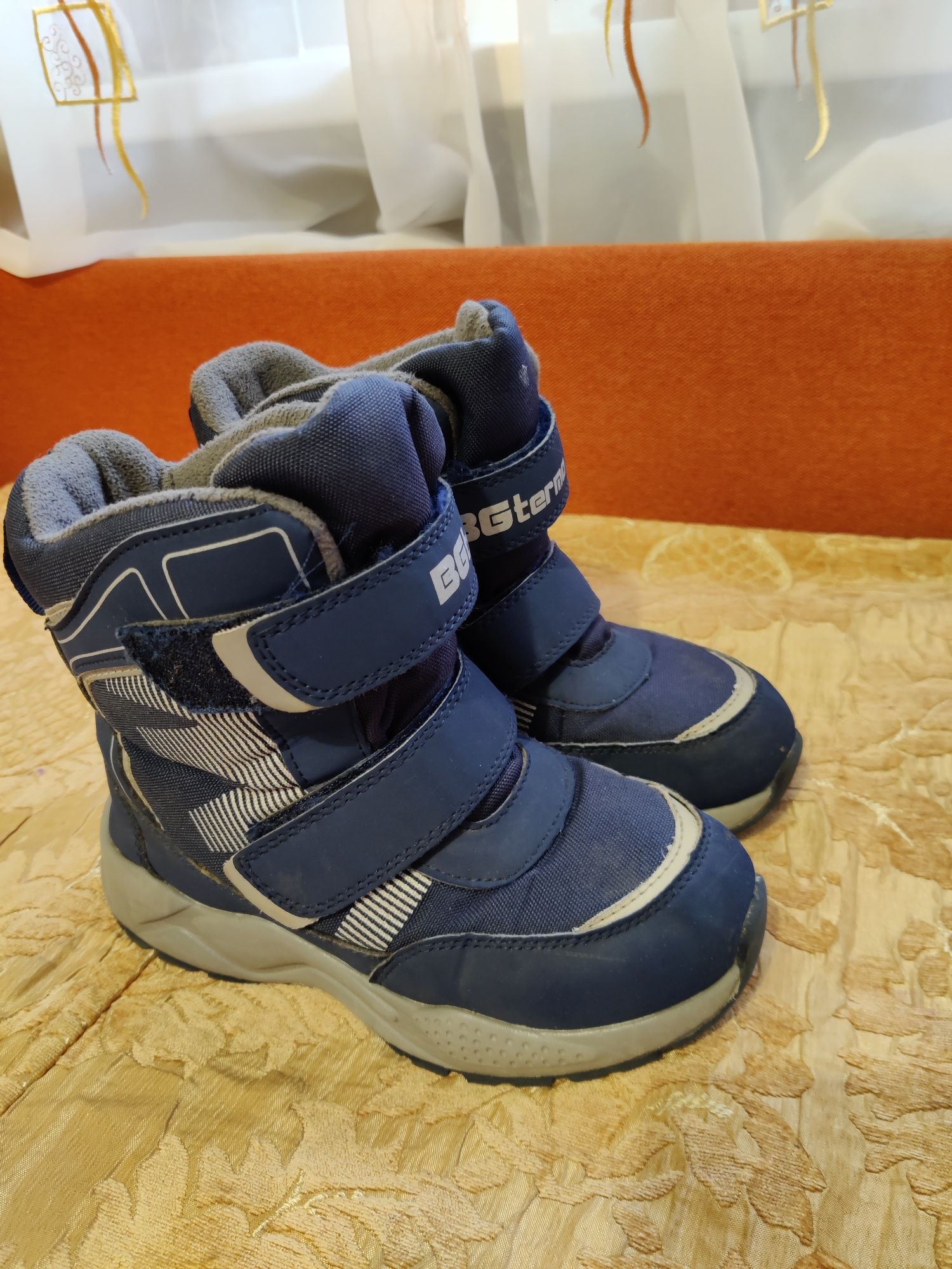 Зимові сапожки черевики BG Termo для хлопчика