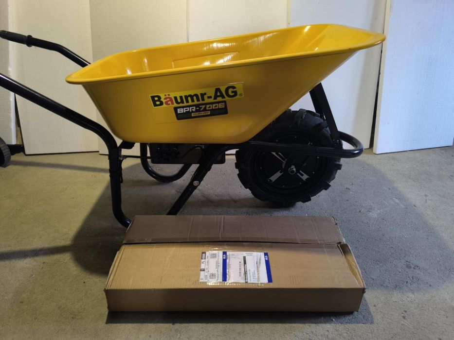 Taczki  taczka elektryczna dodatkowe koła